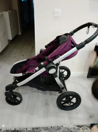 Cochecito Baby Jogger City Select con Chasis Plata