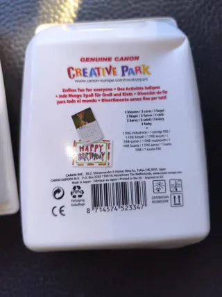 Cartuchos de tinta Canon PIXMA 510 y 511