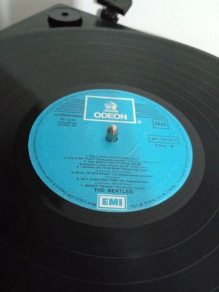 Vinilo With the Beatles EMI Odeon española ,LP