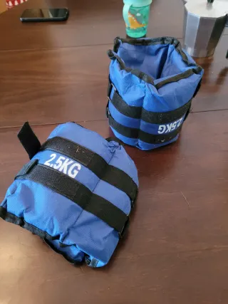 Pesas Tobillo Muñeca 2.5kg (Par)