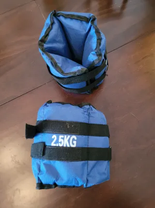 Pesas Tobillo Muñeca 2.5kg (Par)