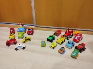 Lote coches pequeños de juguete