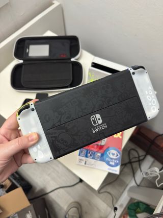 PACK - Nintendo Switch OLED Edición Splatoon