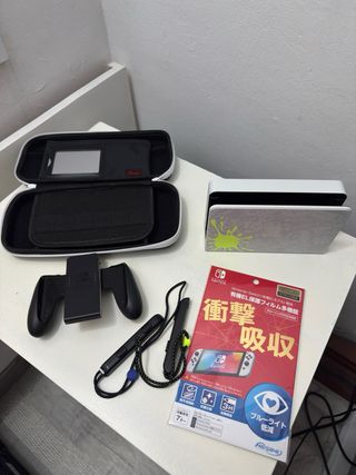 PACK - Nintendo Switch OLED Edición Splatoon