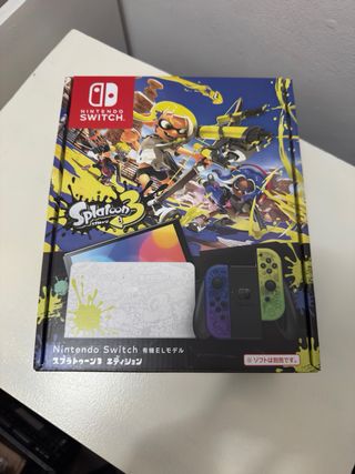 PACK - Nintendo Switch OLED Edición Splatoon