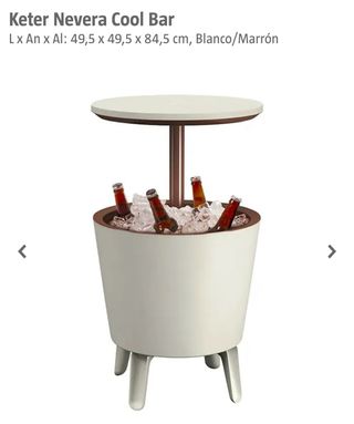 Mesa Nevera Keter Cool Bar Exterior