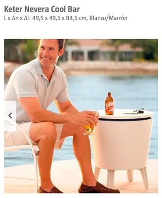 Mesa Nevera Keter Cool Bar Exterior