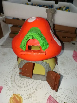 Casette dei Puffi - 12 l'una le piccole 35 grande