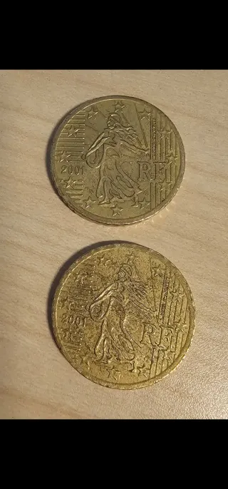 Moneda 0,50€ La Sembradora Francia 2001