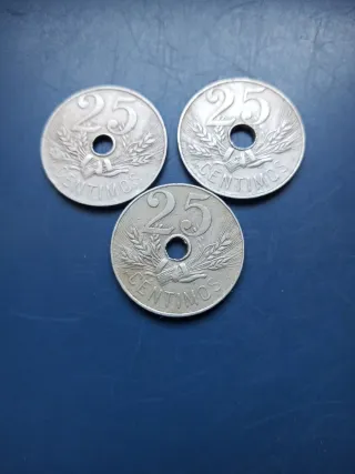 25 Céntimos 1927