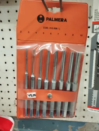 Set de botadores cilíndricos PALMERA