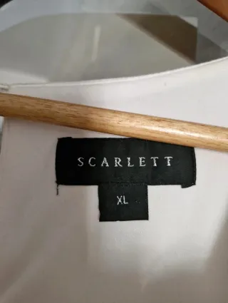 Vestido blanco y negro