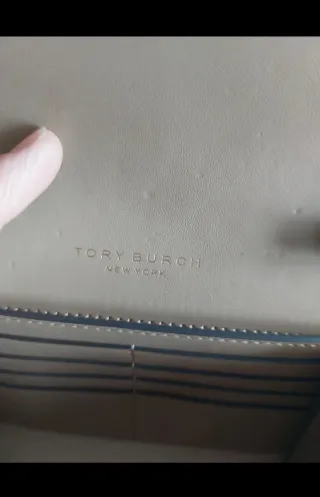 Borsetta Tory Burch trapuntata oro