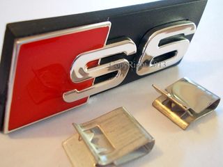 AUDI S3 S4 S5 S6 STEMMA ANTERIORE EMBLEMA FRONTALE