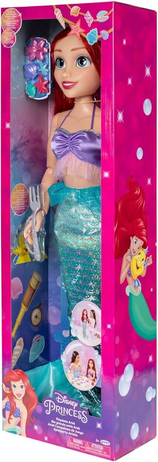 Muñeca Ariel Gigante Disney Princesas 80cm