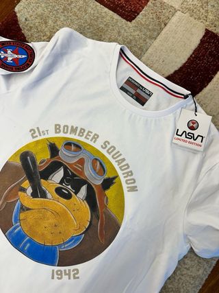 Camiseta LASAL 21st Bomber Squadron Talla XL