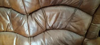 Sofás de 2 plazas de piel marrón