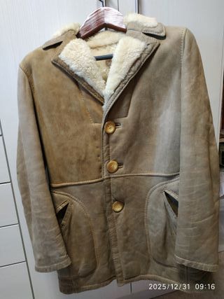 Abrigo Piel Vuelta Oveja Caballero T-50