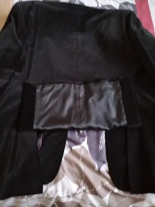 Chaqueta Americana Negra Talla L Hombre