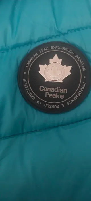 Chaleco acolchado Canadian Peak Teal