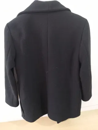 Abrigo Zara Woman Negro