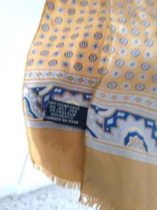 Pañuelo Seda Hombre Italiano Multicolor