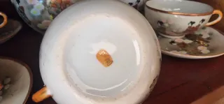 Juego de té de porcelana japonés