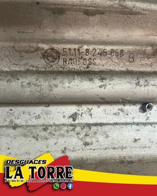 Paragolpes M BMW Serie 5 E39