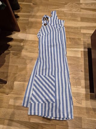 Mono marinero verano rayas azules y blancas