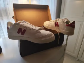 Zapatillas New Balance Blancas y Rojas Hombre/Muje