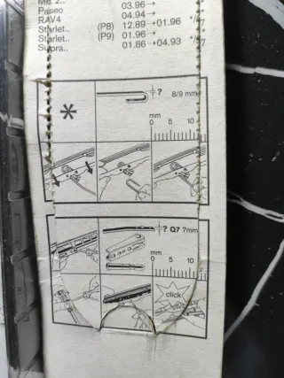 Tergicristallo per auto