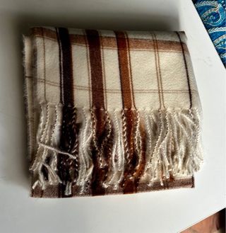 Sciarpa Mango a quadri