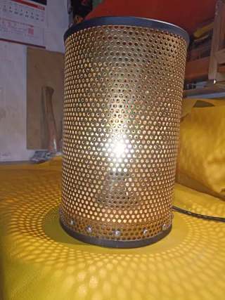 Lampada prototipo metallo design