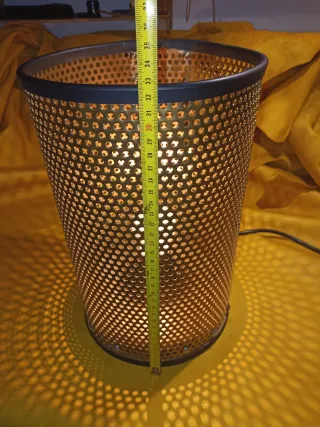 Lampada prototipo metallo design