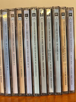 Lote 44 CDs Música Clásica: Mozart, Bach, Vivaldi