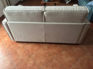 Divano letto 2 posti beige