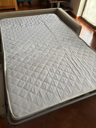 Divano letto 2 posti beige