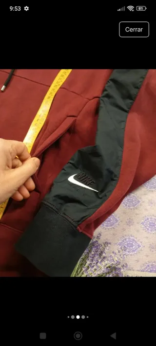 Sudadera Nike Air Talla M