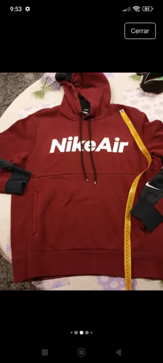 Sudadera Nike Air Talla M