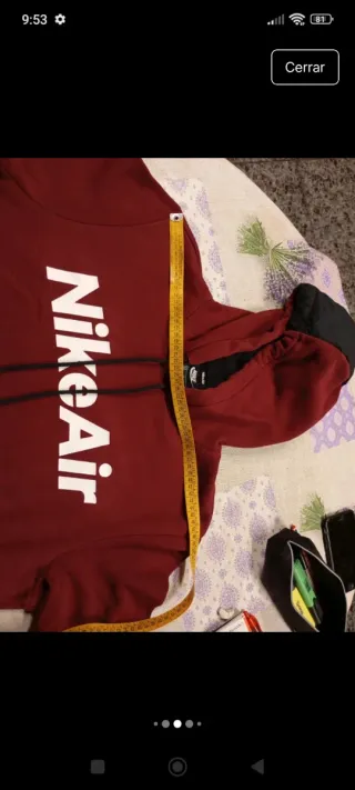 Sudadera Nike Air Talla M