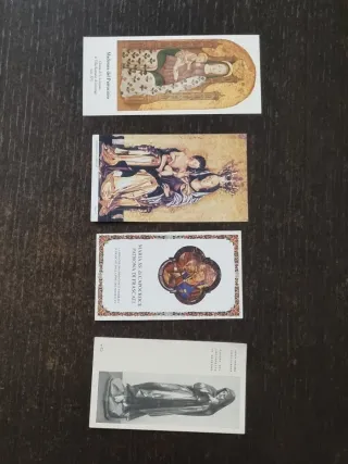 Lotto 14 Santini dedicati alla Madonna