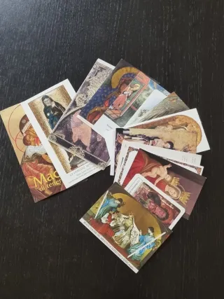 Lotto 14 Santini dedicati alla Madonna