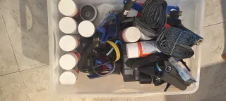 Caja de limpieza para bicicleta