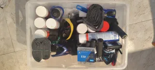 Caja de limpieza para bicicleta