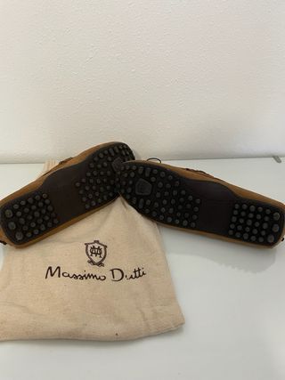 Mocasines Massimo Dutti Marrones Talla 41