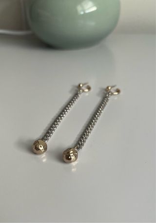 Pendientes largos Mango Victoria Beckham