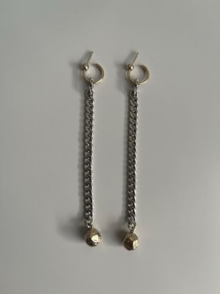 Pendientes largos Mango Victoria Beckham