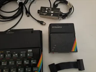 Sinclair ZX Spectrum 48k+ Interface ZX1+Microdrive