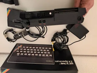 Sinclair ZX Spectrum 48k+ Interface ZX1+Microdrive
