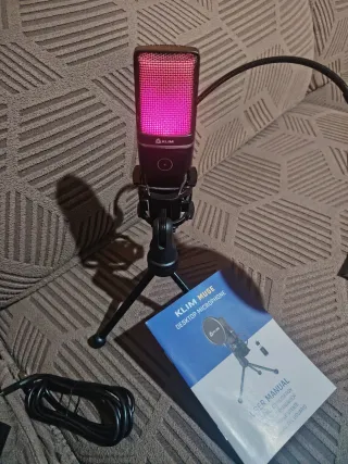 Micrófono KLIM Muse USB con Pop Filter